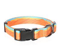 HEELE Collar para Perros con Hebilla de Liberación Rápida, Cómodos, Ajustable, Lindos Patrones, Floral Collar para Perro Pequeño Mediano Grande, Desierto, M
