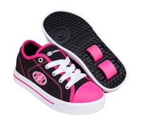 Heelys Classic X2 (HES10317) Zapatillas Tiempo Libre y Sportwear Infantil, Juventud Unisex, Multicolor(Black/White/Hot Pink), Mediano