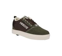 Heelys Pro 20 Emb, Zapatos con Ruedas, Verde y marrón, 39 EU