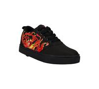 Heelys Pro 20 LG Prints, Zapatos con Ruedas, Negro/Rojo, 32 EU