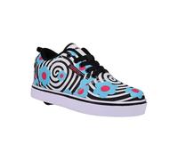 Heelys Pro 20 Prints, Zapatos con Ruedas, Blanco Negro Cian, 33 EU