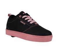 Heelys Pro 20 Prints, Zapatos con Ruedas, Negro Rosa Claro, 35 EU