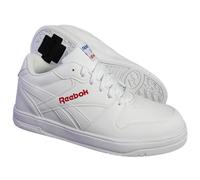 Heelys Reebok BB4500 Bajo Zapatos Con Ruedas Zapatillas Blanco Nuevo