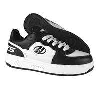 Heelys Reserva Low Zapatos Con Ruedas Patines Sneakers Heely Negro Blanco Nuevo