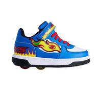 Heelys Rezerve Low X2 - Tenis Deportivos, Azul/Blanco/Rojo/Amarillo, Talla 2, Azul, Blanco, Rojo, Amarillo, 2 UK