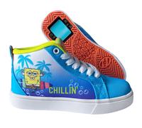 Heelys SpongeBob Racer 20 Mid Zapatos Con Ruedas Rollschuhe Zapatillas Turquesa