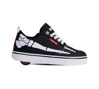 HEELYS Tenis unisex para niños Pro 20 Prints con tacón con ruedas, Esqueleto negro/blanco/rojo, 15