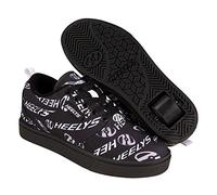 Heelys, Zapatillas de Deporte, Black/White/Grey Swirl Logo, 33 EU
