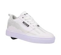 HEELYS Zapatos unisex con tacón con ruedas Pro 20 Prints para niños, Blanco/Gris/Negro, 2 Little Kid