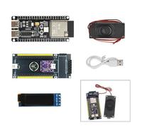 Heemol 1 juego ESP32-S3 N16R8 placa de desarrollo placa de programación Xiaozhi AI máquina de voz inteligente con kit de combinación OLED de 0,91 pulgadas