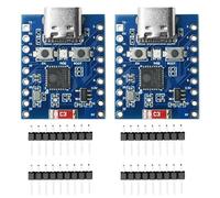 Heemol 2 unidades ESP32-C6-TINY Mini placa de desarrollo ESP32-C6FH4 módulo Wi-Fi y Bluetooth interfaz tipo C