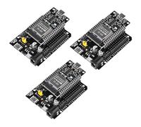 Heemol 3 juegos para NodeMCU para placa de desarrollo ESP32-DevKitC CH340 chip con placa de ruptura ESP32, 2,4 GHz, WiFi, módulo Bluetooth USB C