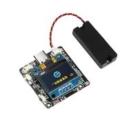 Heemol ESP32-C3 Mini AI-Ssprachedialog Module Wi-Fi Desarrollo Board con pantalla OLED de 0,96 pulgadas, compatible con modelos grandes DeepSeek/Qwen/Doubao, interacción de voz emocional, admite