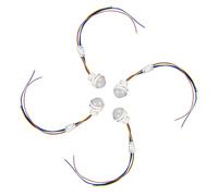 Heemol Mini sensor de movimiento 110 V 220 V PIR sensor infrarrojo interruptor de detección automática interruptor de luz con detector de movimiento 4 unidades.