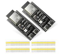Heemol Para placa de desarrollo ESP32-S3-DevKitC-1-N16R8, 2,4 GHz WiFi Bluetooth 5.0 ESP32-S3-WROOM-1 NodeMCU Microcontrolador Procesador Dual Tipo C para Arduino, pines no soldados, 2 unidades