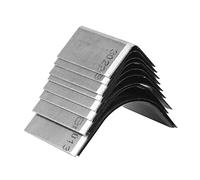 HEEPDD 10 Piezas de Billetera de Cuero Borde de Esquina, Cinturón de Recortador Esquina de Esquina Cortadora de Cuero de Cuero con Cuchilla Afilada para la Billetera de Cuero Corte de