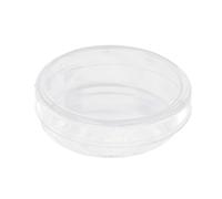HEEPDD 10 Piezas de Plástico de Plástico Petri, Platos de Laboratorio con Tapas de 35 Mm de Diámetro de 10 Mm Apilables para Proyectos de Ciencias Escolares Experimentos de Germinación