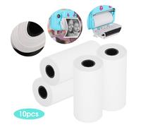 HEEPDD 10 Rollos de Papel Térmico, Película de Cámara Instantánea Portátil de 19,7 Pies X 2,2 Pulgadas, Papel Térmico de Impresión HD para la Mayoría de las Cámaras Instantáneas para