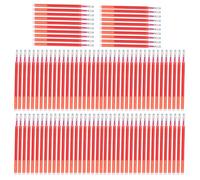 HEEPDD 100 Piezas de Recambio de Rotulador de Tela, Recambio de Rotulador con Punta de Acero de Alta Dureza para Acolchar, Costura, Bricolaje, Sastrería, Bordado, Manualidades (rojo)