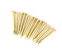 HEEPDD - 100 tachuelas de lat n para escudo, cabeza redonda, clavos de lat n, kit surtido de clavos, accesorios para bisagras de muebles, 10 mm,