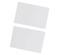 HEEPDD 100 Tarjetas Blancas en Blanco de 4 X 6 Pulgadas, Papel Premium de Amplia Aplicación, Tarjetas de Felicitación en Blanco, Cartulina para Suministros de Fabricación de