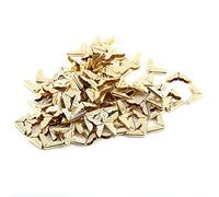 HEEPDD 100pcs Metal Book Protectores de Esquina de la Esquina Retro Guardias de Esquina Decorativa de Hierro Decorativo para álbum de Fotos de álbumes de Fotos de álbumes de Cuaderno