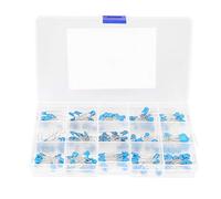 HEEPDD 180pcs 15 Valor Conjunto de Condensadores de Cerámica de Alto Voltaje, Compacto y Estable, para Entusiastas Electrónicos de Componentes Electrónicos