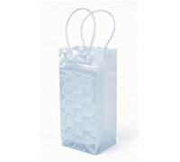 HEEPDD 2 Bolsas Enfriadoras de Vino de Gel Congelable, Enfriadores de Vino, Enfriador de de Hielo con Funda Reutilizable con Cierre de Hebilla para Botella Estándar Espumosa de Champán Blanco 2