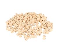 HEEPDD 200 Carretes de Bobinas de Madera, Mini Carretes de Hilo sin Terminar para Manualidades, Buenos para Proyectos de Bricolaje y Estéticos, Tamaño de 0,55 X 0,51 Pulgadas