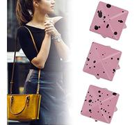 HEEPDD 200 Piezas de Perno Piramidal, Artesanía en Cuero, Punta de 10 Mm para Decoración de Bolsos y Accesorios de Moda 200 Piezas de Perno Piramidal, Remaches de Metal para Bricolaje y Accesorios