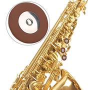 HEEPDD 25 Almohadillas de Saxofón de Varios Tamaños, Fáciles de Usar, Perfectas para Reparación y Mantenimiento de Saxofón Tenor 25 Almohadillas de de Varios Tamaños, Material de Piel de Cordero,