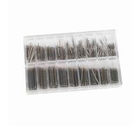 HEEPDD 360 Piezas de Terminales de Reparación de Relojes con Resorte, Kit de Reemplazo de Pasadores de Reloj de Acero Inoxidable para Relojeros, Ideal para Ajustar la Correa del Reloj y Reparar