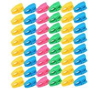 HEEPDD 48 Clips de Bobina de Silicona, Protectores de Hilo de Carrete Reutilizables para Máquina de Coser con Material Suave y Elástico para Evitar que el Hilo Se Deshaga, Adecuado