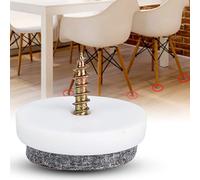 HEEPDD 50 Almohadillas de Fieltro para Muebles, Protectores Antideslizantes para Pies de Muebles para Pisos de Madera, con Clavos de Acero Inoxidable para Mesa, Silla, sofá, Pata de (22MM)