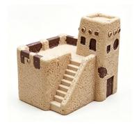 HEEPDD 7 Piezas de Juguetes del Antiguo Egipto, Figuras Egipcias de Resina en Miniatura, Mini Pirámide Egipcia Antigua, Momia, Faraón, Estatua de Anubis, Modelo de Paisaje (Casa egipcia)