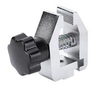 HEEPDD Abrazadera de Mandíbula de Acero Inoxidable SJJ 01, Accesorio Micrométrico para Pruebas de TensióN de Empuje de 500 N de Cables de Goma y Componentes Eléctricos Alicates y Herramientas de