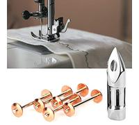 HEEPDD Accesorios para Máquinas de Coser con Pedal Caja de Bobina de Lanzadera de Corte de Hilo Automático de Alta Velocidad, Material Metálico, Evita Enredos de Hilo, Compatible Nan Nan