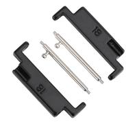 HEEPDD Adaptador de Banda de Relojes de Metal, Reemplazo de Acero Inoxidable, Fácil Instalación para Bandas Doradas de 18-22Mm, Metal Premium, Opciones de Correa Flexible (1 Par)