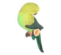 HEEPDD Adorno de Jardín de Loro, Resina Sintética, Tallado Fino, Decoración del Hogar Al Aire Libre para Césped, Jardín, Patio, Decoración de Escritorio, Estatua de Pájaro, Pájaros Artificiales Falsos