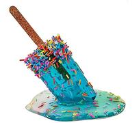 HEEPDD Adorno de Paletas Derretidas, Estatua de Helado de Resina con Efecto de Brillo Húmedo, Escultura de Caramelo Hecha a Mano para Decoración del Hogar, Centro de Mesa, Regalo para (#5)