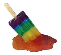 HEEPDD Adorno de Paletas Derretidas, Estatua de Helado de Resina con Efecto de Brillo Húmedo, Escultura de Caramelo Hecha a Mano para Decoración del Hogar, Centro de Mesa, Regalo para (#1)