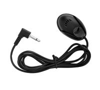 HEEPDD Ajuste Duradero para Micrófono de Mini Automóvil con Estándar de Captura Omnidireccional para la Transmisión de Voz de GPS, Negro