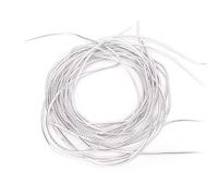 HEEPDD alambre de metal francés, material de bordado redondo liso de cobre bordado hecho a mano hilo de metal fino para bordado perlas Fabricación de joyería(plata)