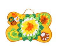 HEEPDD Alfombrilla para Olfatear para Perros, Alimentador Lento, Alfombrilla para Golosinas para Perros de 42x62cm, para Olfatear Interactiva Portátil para Cachorros de (Grande)