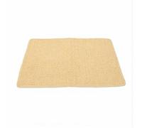 HEEPDD Alfombrilla Rascadora para Gatos, Alfombrillas Rascadoras para Gatos de Sisal de 19,6x31,5 Pulgadas con Cintas Adhesivas, Almohadilla Rascadora de Suelo Horizontal para de (50x80cm)