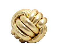 HEEPDD Almohada de Bola de Nudo Suave de 20 Cm, Almohada de Tiro de Bola Anudada Decorativa para el Hogar, Habitación, sofá, Cama, Fotografía (Gold)