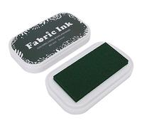 HEEPDD Almohadilla de Tinta de Color, Materiales para el Medio Ambiente, Almohadilla de Tinta Lavable para Proyectos de Arte y Decoración del Hogar (BD-263 verde bosque)