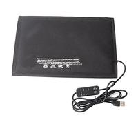 HEEPDD Almohadilla Térmica para Reptiles, Alfombrilla Térmica USB Ajustable con Temperatura de 3 Niveles con Control de Sincronización de 3 Etapas y Diseño de Seguridad de 7 (M 8,9 X 1,6 Pulgadas)