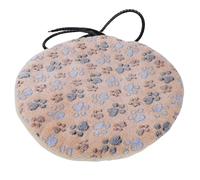 HEEPDD Almohadilla Térmica USB para Mascotas, Franela de Doble Cara para Perros y Gatos, Estera Calefactora Eléctrica, Diseño Portátil para el Hogar, Oficina, Camping (Café Ligero)