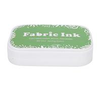 HEEPDD Almohadillas de Tinta, Almohadillas de Sellos de Tinta artesanales Coloridas para Sellos de Goma Papel Scrapbooking Tela de Madera(Primavera Verde)